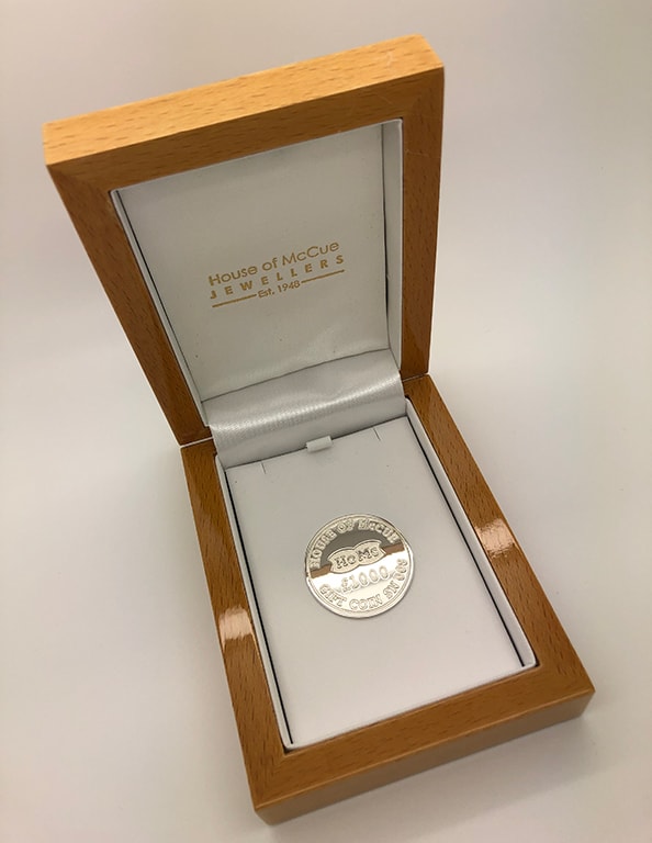 Gift Coin Boxed - Angled Shot